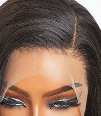 200% Density 13x4 Full Frontal Lace Wig Straight - Premium Human Hair