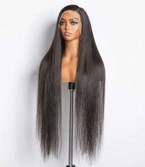 200% Density 13x4 Full Frontal Lace Wig Straight - Premium Human Hair