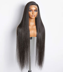 200% Density 13x4 Full Frontal Lace Wig Straight - Premium Human Hair