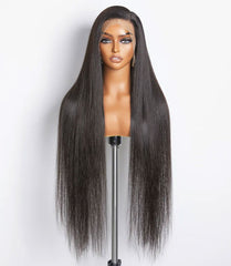 200% Density 13x4 Full Frontal Lace Wig Straight - Premium Human Hair