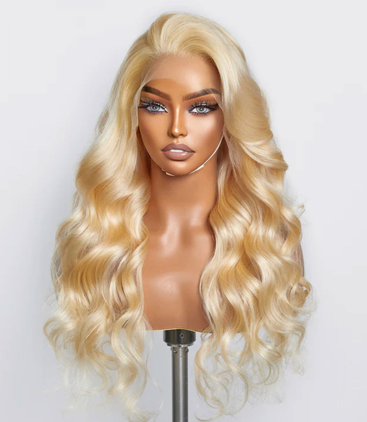 13x4 Lace Front Wig Blonde Body Wave - 16-30 Inch Human Hair Wig 150% Density