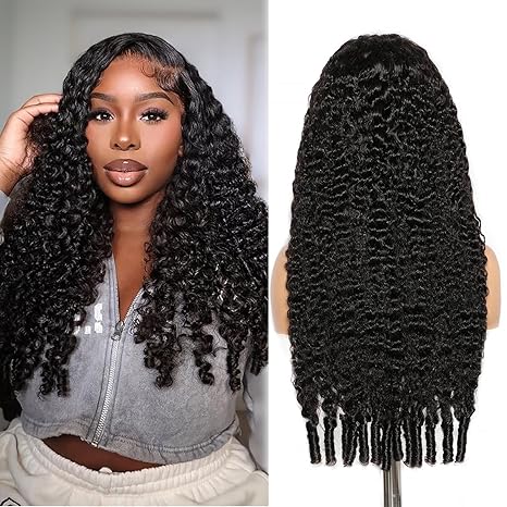 HD Lace Front Wig Burmese Curly - 12-30 Inch Virgin Human Hair Lace Wig