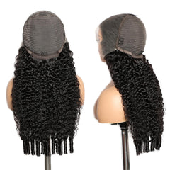 HD Lace Front Wig Burmese Curly - 12-30 Inch Virgin Human Hair Lace Wig