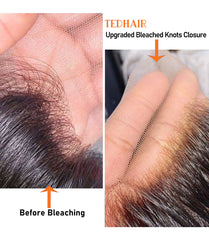 5x5 HD Lace Closure Body Wave - Natural Black Free Part Human Hair Closure 14-20 Inch