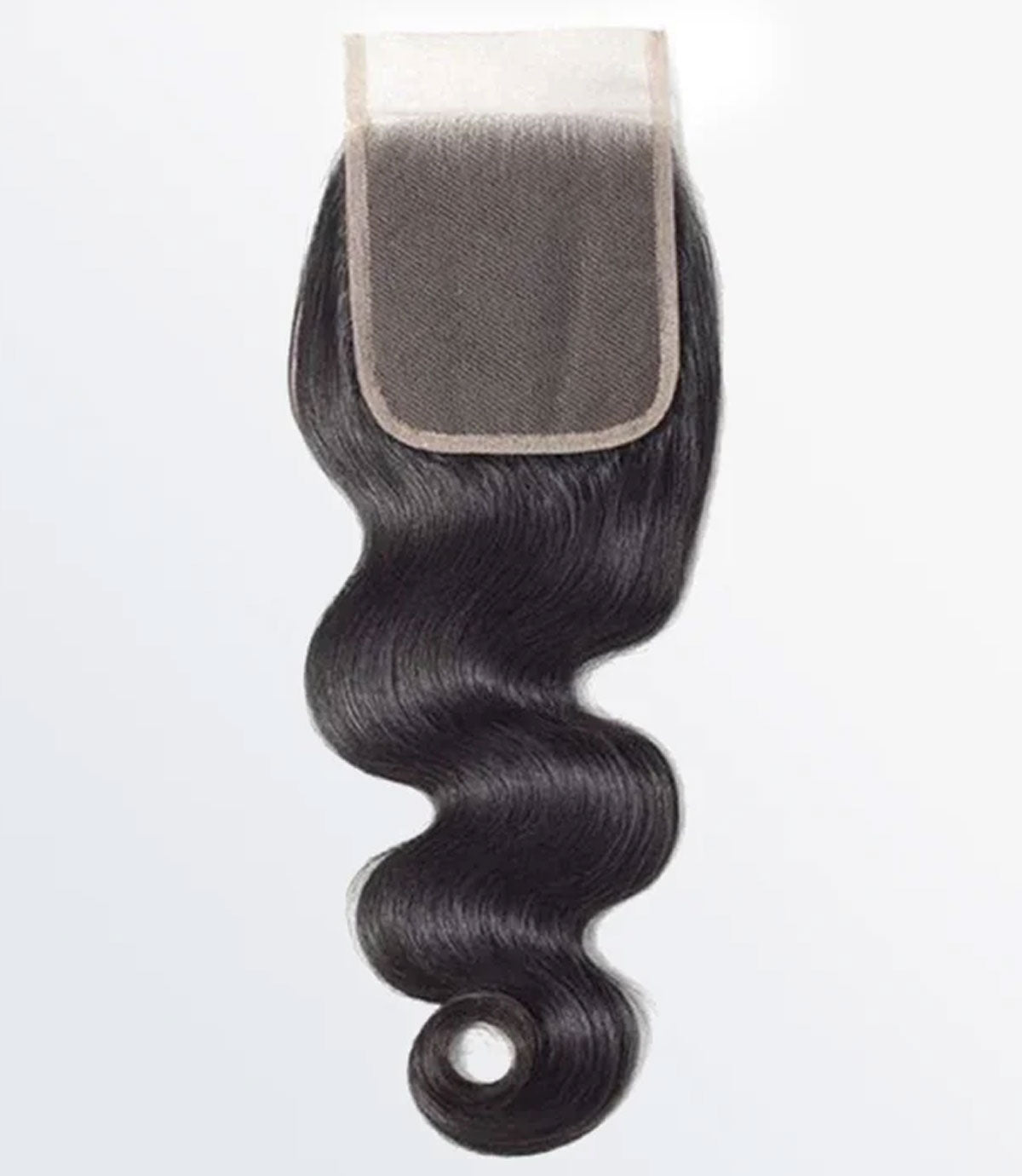 5x5 HD Lace Closure Body Wave - Natural Black Free Part Human Hair Closure 14-20 Inch