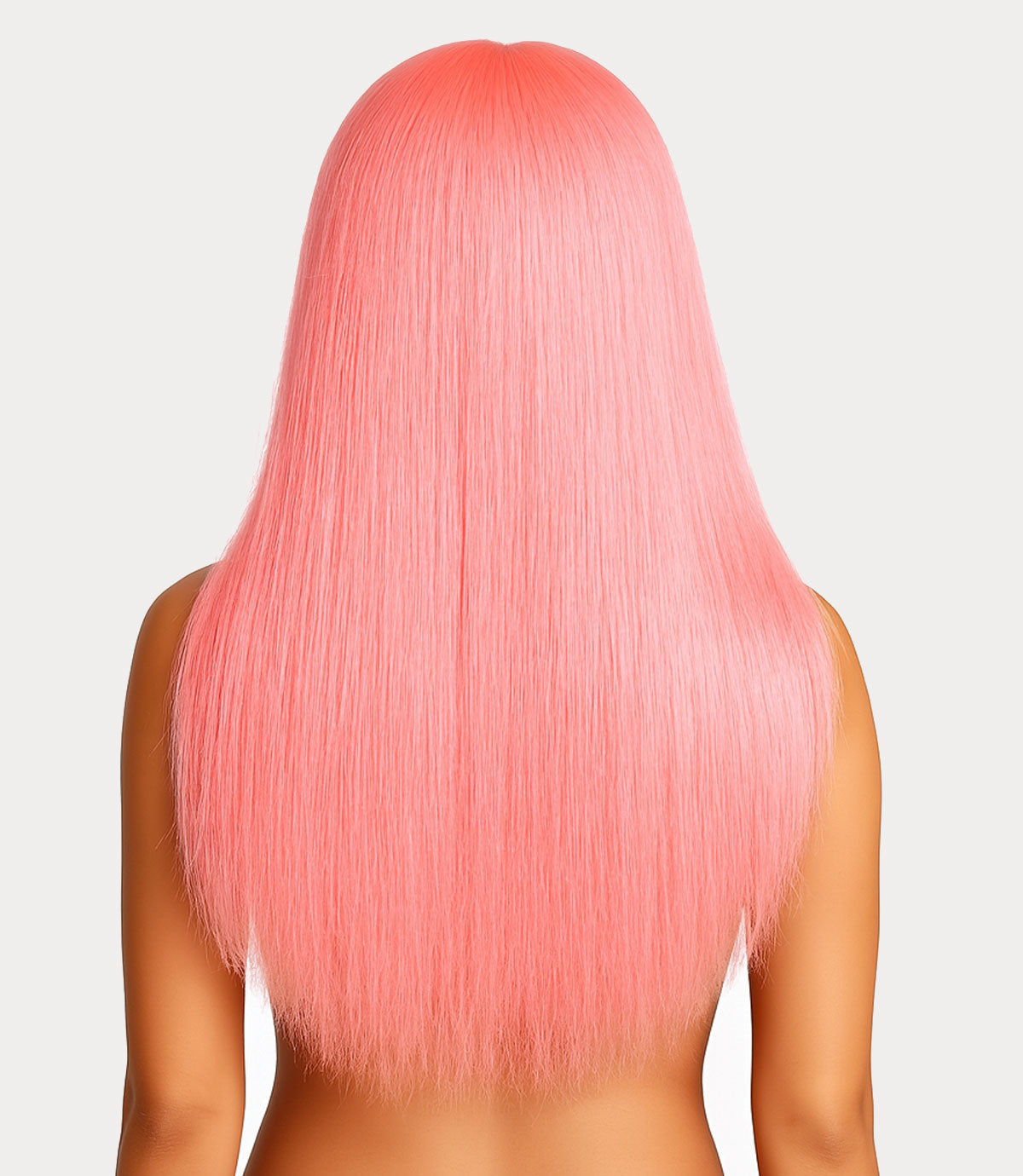 13x4 Transparent Lace Front Wig Pink - 12-30 Inch Virgin Human Hair Colored Wig